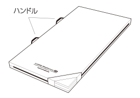 床ずれ防止用具 コアマットレス12 持ち運びに便利なハンドル